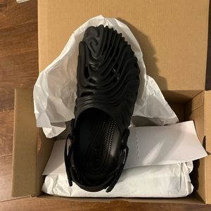 Salehe Bembury Pollex Crocs Colab In Sasquatch Colorway (Black) Mens size 11